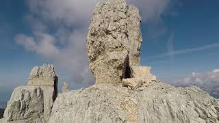 Cimon del Latemar 2842m. (Via ferrata Campanili del Latemar.) 29.09.2018.