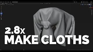 BLENDER 2.8x  - MODELLING CLOTH ADDON