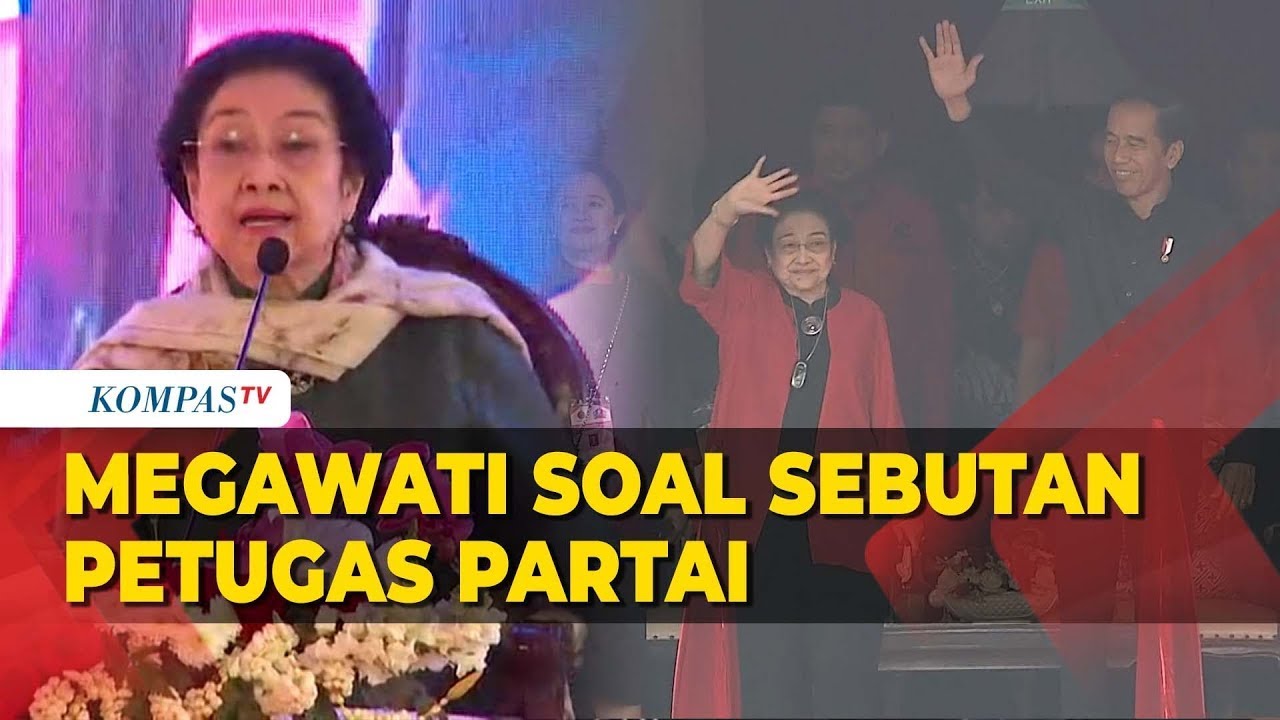 Megawati Soekarnoputri Singgung Soal Jokowi Disebut Petugas Partai ...