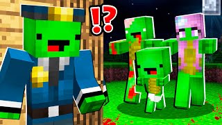 Mikey and JJ Saved Their ZOMBIE FAMILY and Became POLICE in Minecraft ! - (Maizen)