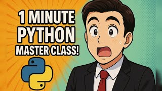 1 Minute Python Masterclass (Episode 1: Basics)