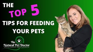 The Top 5 Tips For Feeding Your Dogs and Cats with Dr. Katie Woodley - The Natural Pet Doctor