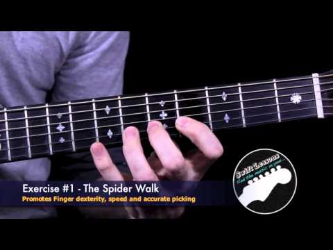 Spiderwalk Guitar Exercise! Build Speed and Accuracy! Spiderwalk Guitar Exercise! Build Speed and Accuracy!