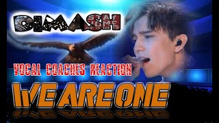 VOCAL COACHES REACTION | WE ARE ONE  | by Dimash