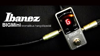 Ibanez BIGMini kromatikus hangolópedál