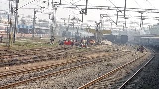 (HD)Grand Samastipur jn Departure!!