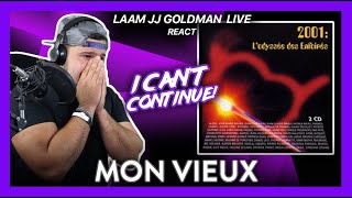 LAAM JJ Goldman LIVE Mon Vieux Reaction (EMOTIONAL) | Dereck Reacts