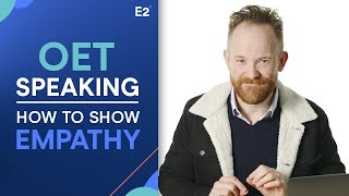 OET Speaking: How to SHOW EMPATHY Effectively