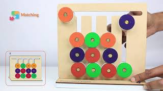 Montessori Slide Puzzle | Butterfly fields | Education Simplified