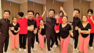 Neha Kakkar with Family New Song Dance😂😘 Tum to Thehre Pardesi Tony Kakkar Song Dance😍