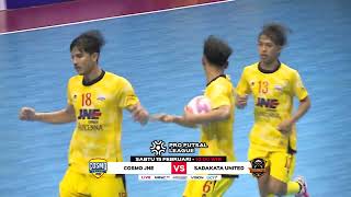 PERSAINGAN MAKIN SENGIT DI PRO FUTSAL LEAGUE, COSMO JNE VS SADAKATA UNITED, SABTU DI MNCTV