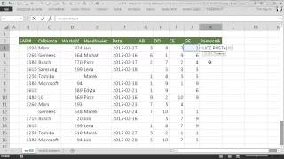 excel-430 - Wybieranie wierszy w których występują puste komórki w dowolnych kolumnach