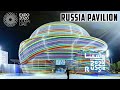 [4K] Driving the Future! RUSSIA PAVILION at the Dubai Expo 2020!