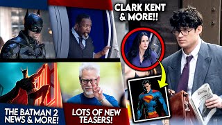 CLARK KENT Revealed in NEW Superman Set Photos, Suit CHANGES + The Batman 2 News