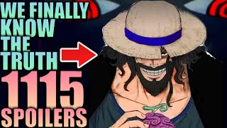 We Finally Know The Truth... / One Piece Chapter 1115 Spoilers