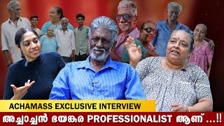 അച്ചാച്ചൻ ഭയങ്കര PROFESSIONALIST ആണ് | ACHAMASS EXCLUSIVE INTERVIEW VIRAL COUPLE | ARAAAH MALAYALAM