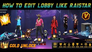 Free Fire Picsart Editing | How To Edit Photo In PicsArt App | How To Make Pro Lobby By Picsart App