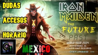 DUDAS SOBRE EL CONCIERTO DE IRON MAIDEN MEXICO 2024 Estadio GNP