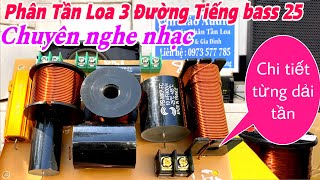 Phân tần loa chuyên nghe nhạc