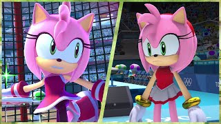 All 24 Events (Amy gameplay) | Mario & Sonic at the Olympic Games Tokyo 2020 (Switch)
