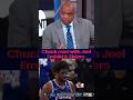 Charles Barkley EXPOSES Joel Embiid's Load Management plan. #shorts