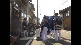 村上七夕祭 2024年8月16日 小町の獅子舞い No1