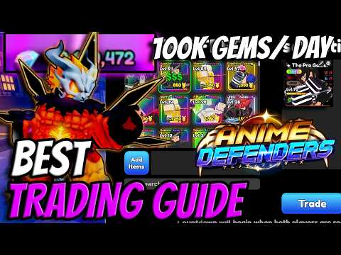 The official *BEST* trading guide in Anime Defenders Update 4, Part 2.