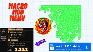 Agario Macro 2023 with Zoom for Android and iOS