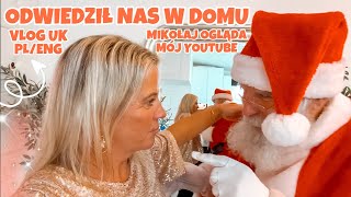 WIZYTA MIKOŁAJA W NASZYM DOMU | OGLĄDA MÓJ YOUTUBE I FACEBOOK | KSIĄŻKA Z DEDYKACJĄ | VLOG UK