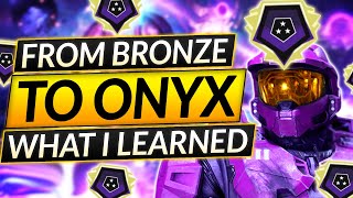 6 Things I Abused from Bronze to ONYX in Halo Infinite - How to RANK UP Fast - Pro Guide