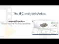 PriMus IFC Tutorial - The IFC entity properties - ACCA software