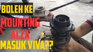 Selesa & Ringan . Tukar Mounting Viva Ke Mounting Alza .