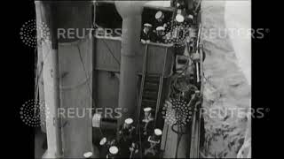 1941 British Navy intercepts a Vichy convoy