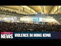 Hong Kong flights resume, but protestors return to airport