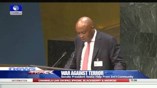 Saraki Urges Int'l Community To Help Fight Terror