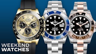 Rolex Daytona vs Rolex Submariner vs Rolex GMT Master II: All Three Rolex Watches Get Reviewed!