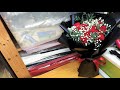 How to Wrap a flower Bouquet | 12 roses | Huamama