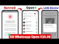 Fix GB Whatsapp Login Problem Solution 2024 | Couldn't link device Problem Solution | GB Whatsapp