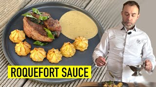 DELICIOUS BLUE CHEESE SAUCE I How to make roquefort sauce for steak or pasta
