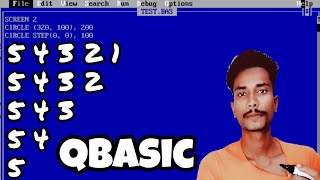 [Pattern 5] Qbasic Program To Print Following Pattern