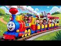 “🎶 Choo Choo Animals: A Fun Train Song Adventure! 🚂🐾 | Sing Along with Kids’ Nursery Rhymes!”