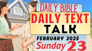 🟠JW DAILY TEXT TALK | HOW URGENT IS THE PREACHING WORK? ✅ MARK 13:10