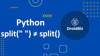 Python split() Bug - Why split(" ") Creates Empty Strings | Python Tutorial