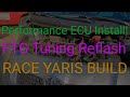 Toyota Yaris FTG Tuning Reflash ECU Engine Computer Install HIGHER REDLINE RPM Project Slow Kart