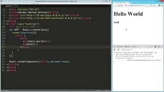 02 React Fundamentals The Render Method