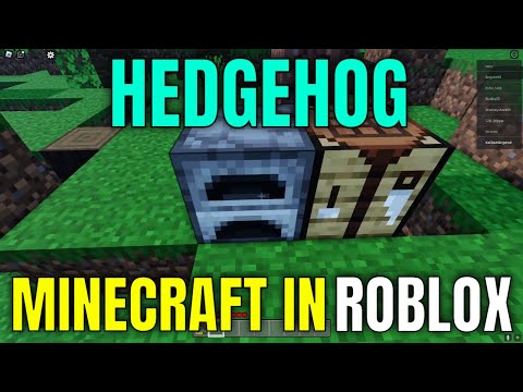 The Ultimate Hedgehog Guide! How to Play Minecraft on Roblox