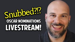 What?!? 2024 Oscar Nominations and Snubs (Livestream)