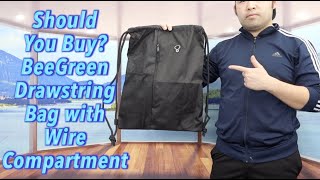 Should You Buy? BeeGreen Drawstring Bag with Wire Compartment