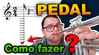 COMO FAZER NOTA PEDAL NO TROMPETE? (Pedal Tones)