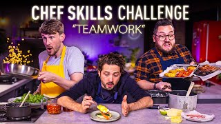 Ultimate CHEF SKILLS Challenge: TEAMWORK | Sorted Food